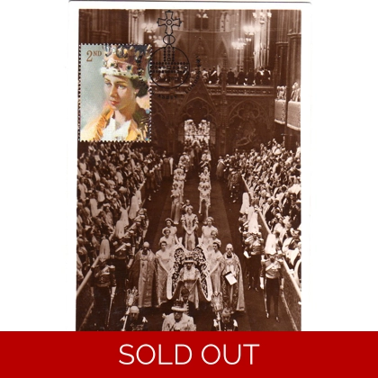 3491 Coronation Maximum Card - 60th Anniversary